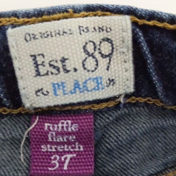 The Children's Palace Blue Denim Jean Size 3T - Picture 3 of 5